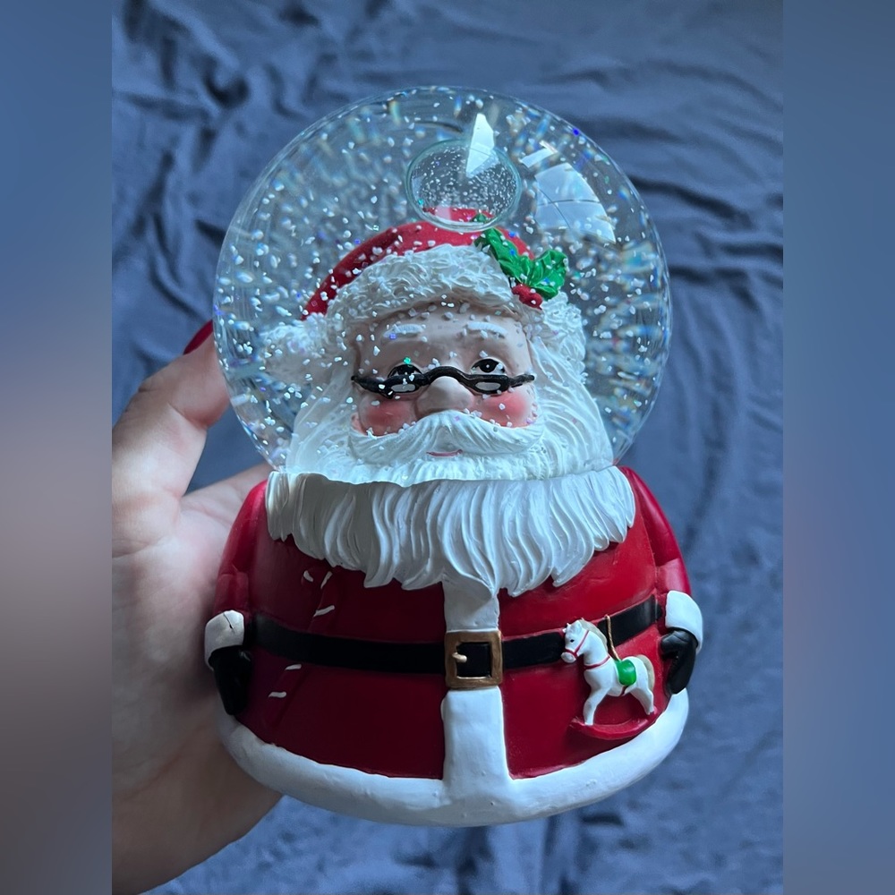 Rae Dunn Christmas Snow Globe
